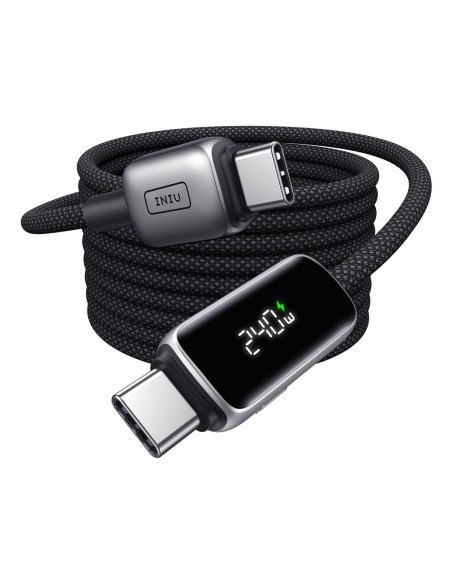 CD21 cable USB USB 2.0 2 m USB C 0,48 Gbit/s 240 W Negro