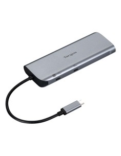 DOCK427GL base para portátil y replicador de puertos Alámbrico USB 3.2 Gen 2 (3.1 Gen 2) Type-C Gris