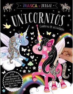Rasca y Juega Unicornios Cuaderno de actividades