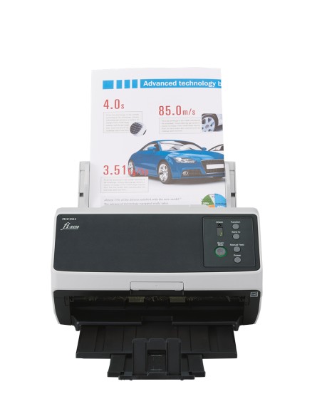 FI-8150 Alimentador automático de documentos (ADF) + escáner de alimentación manual 600 x 600 DPI A4 Negro, Gris