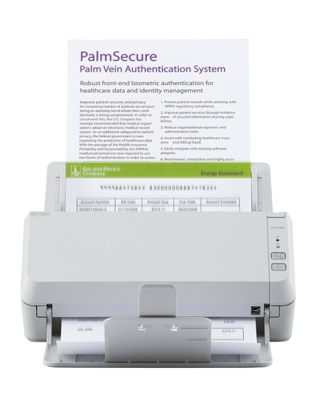 SP-1125N Escáner con alimentador automático de documentos (ADF) 600 x 600 DPI A4 Gris