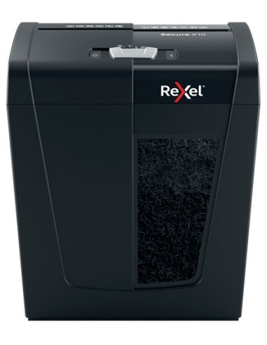 Secure X10 triturador de papel Corte cruzado 70 dB Negro