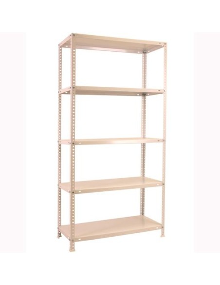 SIMONRACK KIT ADVANTAGE MINI 5/400 ESTANTERÍA METÁLICA TORNILLOS 5 BALDAS/75KG 180X80X40CM BLANCO