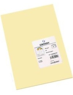 Paq 25 cartulinas 50x65 crema iris 185 gr