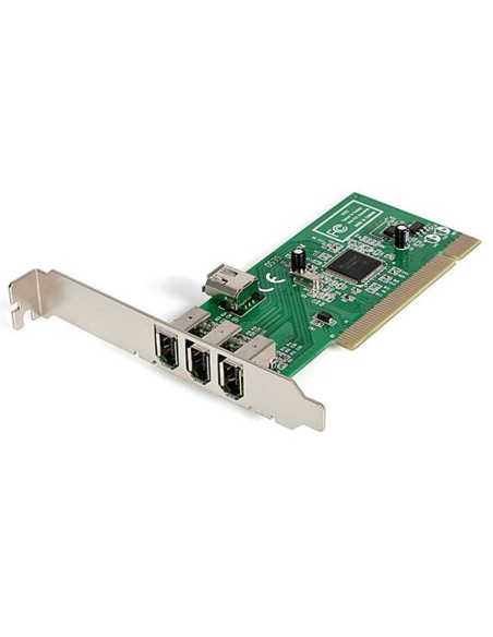 Adaptador Tarjeta Controladora FireWire 400 PCI 4 Puertos FW 6 Pin Chipset TI - IEEE 1394a