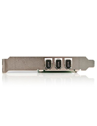 Adaptador Tarjeta Controladora FireWire 400 PCI 4 Puertos FW 6 Pin Chipset TI - IEEE 1394a