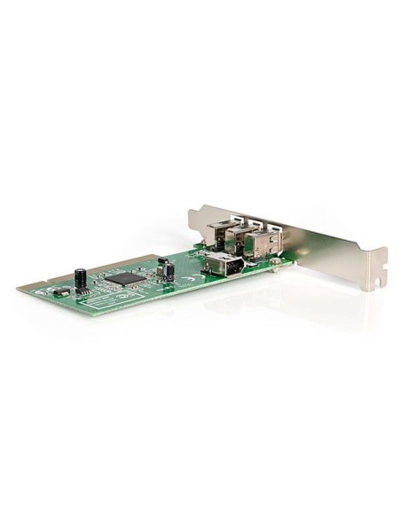 Adaptador Tarjeta Controladora FireWire 400 PCI 4 Puertos FW 6 Pin Chipset TI - IEEE 1394a