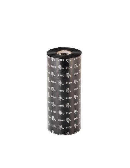 2100 Wax cinta térmica 600 m Negro