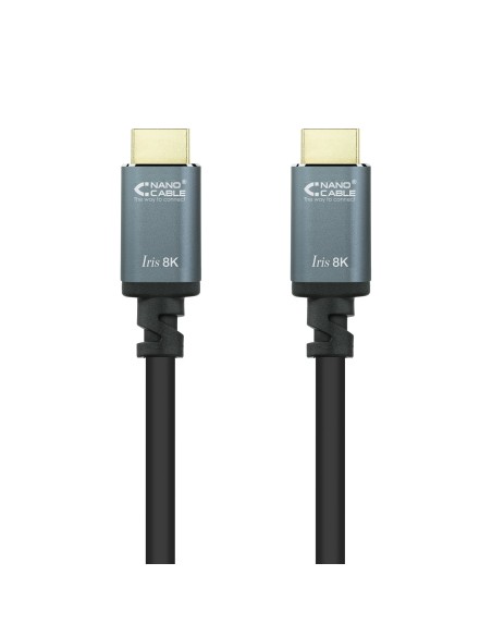 Cable HDMI 2.1 IRIS 8K A/M-A/M, Negro, 3 Metros