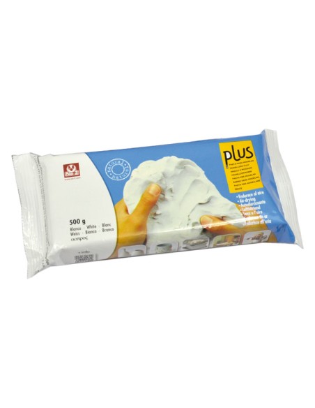 PAQ.12U ARCILLA NATURAL SIO-2 PLUS 500G BLANCO
