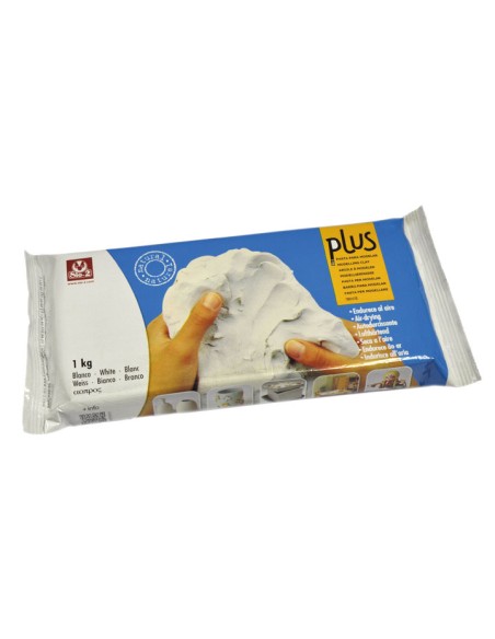 PAQ.6U ARCILLA BLANCA SIO-2 PLUS 1KG 2023001000