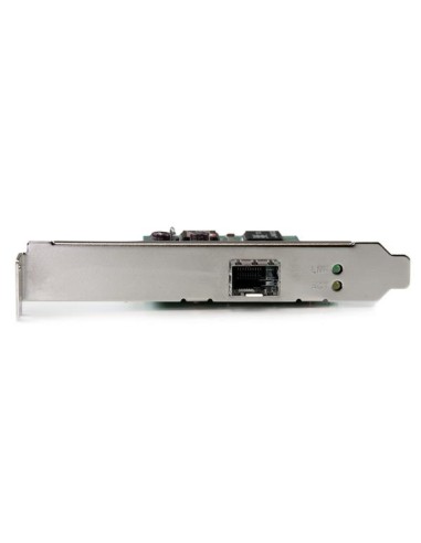 Tarjeta PCI Express Adaptadora de Red Gigabit con 1 Puerto SFP Abierto - NIC Ethernet PCI-E de Fibra