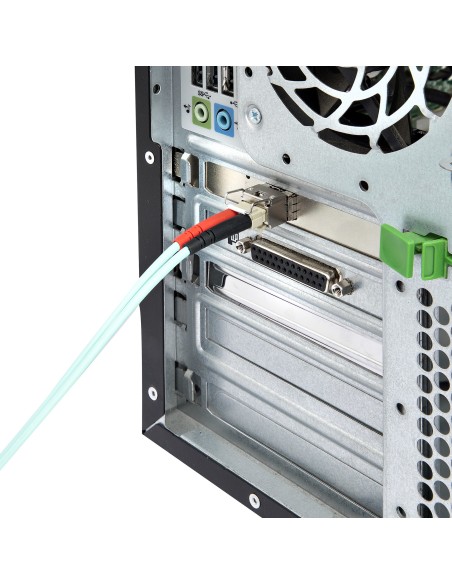 Tarjeta PCIe SFP+ de 10G - Adaptador de Red con 1 Puerto SFP+ Abierto para Módulos MSA o Cables Direct Attach - NIC PCI Express