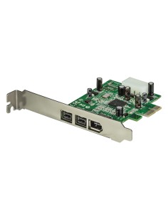 Adaptador Tarjeta FireWire PCI-Express PCI-e de 2 Puertos F/W 800 y 1 Puerto F/W 400