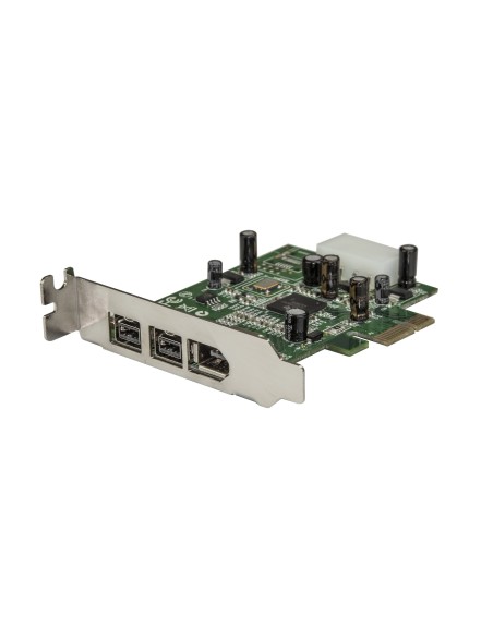 Adaptador Tarjeta FireWire PCI-Express Bajo Perfil de 2 Puertos F/W 800 y 1 Puerto F/W 400