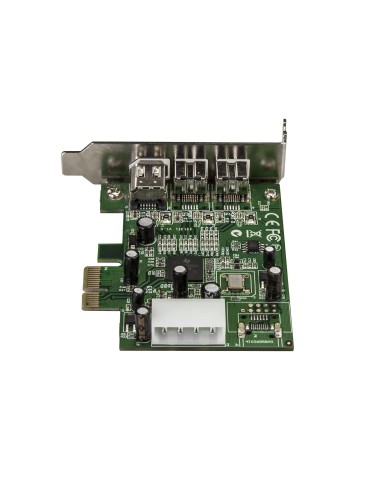 Adaptador Tarjeta FireWire PCI-Express Bajo Perfil de 2 Puertos F/W 800 y 1 Puerto F/W 400
