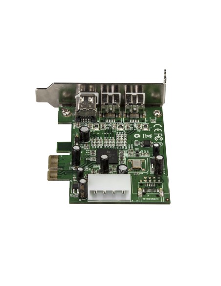Adaptador Tarjeta FireWire PCI-Express Bajo Perfil de 2 Puertos F/W 800 y 1 Puerto F/W 400