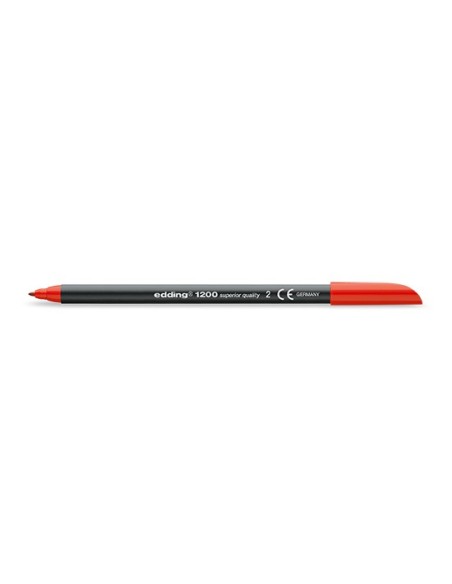 1200 rotulador de punta fina Rojo Pack 10 Unid. - 4-1200002 4-1200002##1