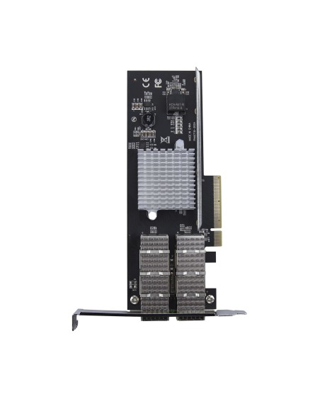 Tarjeta de Red QSFP+ 40G 2 Puertos - Adaptador Convergente QSFP+ Abierto Intel XL710 - NIC PCIe 40 Gigabit Ethernet - Tarjeta L