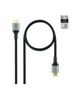 Cable HDMI 2.1 Certificado ULTRA HIGH SPEED A/M-A/M, Negro, 2 m