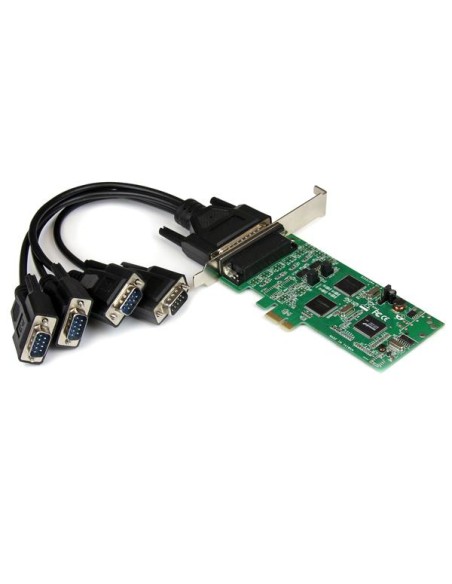 Tarjeta Adaptadora PCI Express PCIe de 4 Puertos Serie Serial Combo RS232 y RS485 RS 422 DB9
