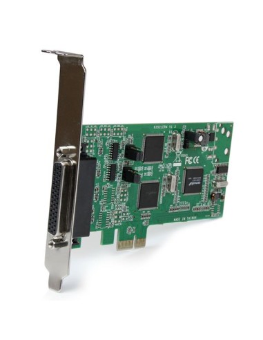 Tarjeta Adaptadora PCI Express PCIe de 4 Puertos Serie Serial Combo RS232 y RS485 RS 422 DB9