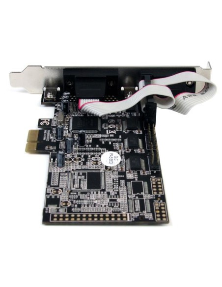 Tarjeta Adaptadora PCI Express PCIe de 4 Puertos Serie RS232 UART 16550 Serial DB9