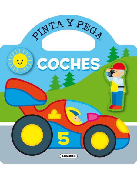 Coches pinta y pega