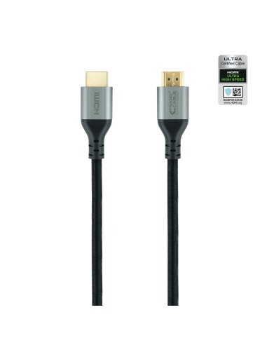 Cable HDMI 2.1 Certificado ULTRA HIGH SPEED A/M-A/M, Negro, 3 m