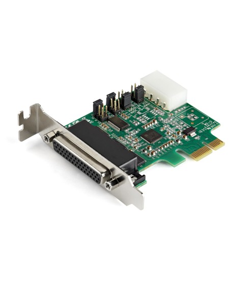 Tarjeta Adaptadora Serie PCI Express RS232 de 4 Puertos - Tarjeta Controladora Serie PCIe RS232 - PCIe a Serie DB9 - UART 16950