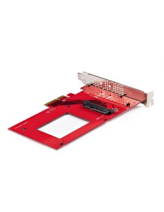 Tarjeta Adaptador U.3 a PCIe - Adaptador PCIe 4.0 x4 para SSDs U.3 NVMe de 2,5" - Tarjeta de Expansión PCI Express SFF-TA-1001  2