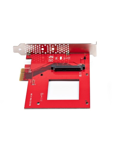 Tarjeta Adaptador U.3 a PCIe - Adaptador PCIe 4.0 x4 para SSDs U.3 NVMe de 2,5" - Tarjeta de Expansión PCI Express SFF-TA-1001 