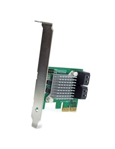 Tarjeta Controladora PCI Express 2.0 de 4 Puertos SATA III de 6Gbps RAID con Enlace HyperDuo para SSD - Adaptador PCIe a SATA3 2