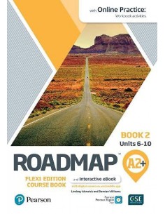 ROADMAP A2 FLEXI EDITION COURSE BOOK 2 WITH EBOOK AND ONLINE PRACTICE A
