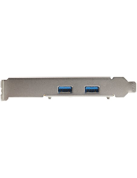 Tarjeta PCI Express de 2 Puertos USBA 10Gb/Puerto - Tarjeta PCI-E 3.0 x2 USB 3.2 Gen 2 (10Gbps) Tipo A - Win/Linux (PEXUSB312A3