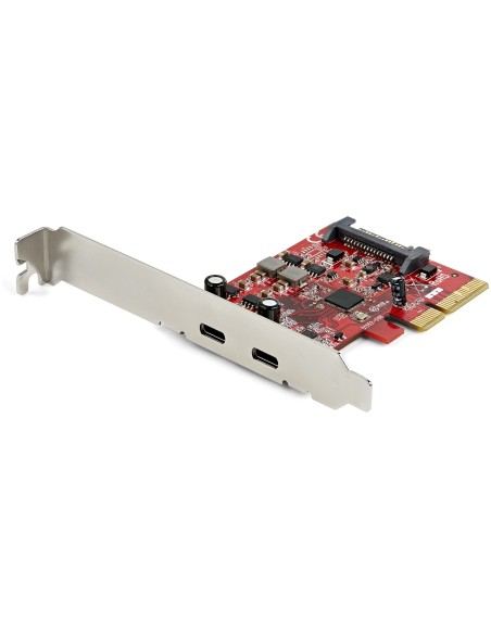 Tarjeta Adaptadora PCI Express de 2 Puertos USB-C 3.2 Gen 2 10Gbps