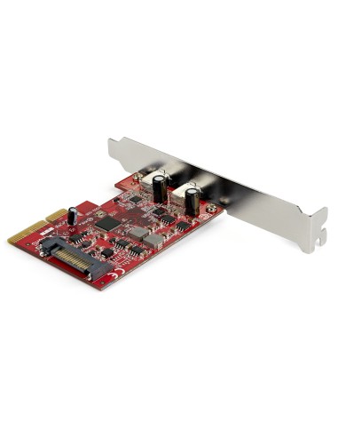 Tarjeta Adaptadora PCI Express de 2 Puertos USB-C 3.2 Gen 2 10Gbps