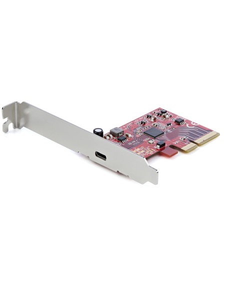 Tarjeta PCIe 1 Puerto USB-C 3.2 Gen 2x2 - Tarjeta Controladora PCI Express 3.0 x4 USB Tipo C SuperSpeed de 20Gbps - Tarjeta Ada