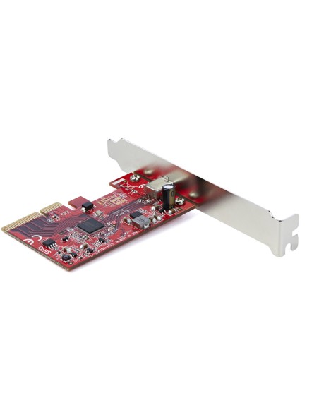 Tarjeta PCIe 1 Puerto USB-C 3.2 Gen 2x2 - Tarjeta Controladora PCI Express 3.0 x4 USB Tipo C SuperSpeed de 20Gbps - Tarjeta Ada