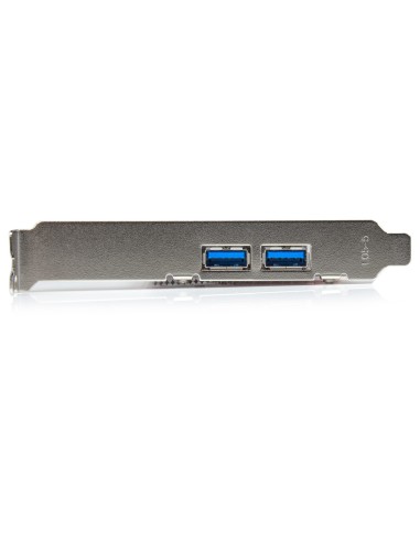 Adaptador tarjeta PCI Express de 2 puertos externos 2 internos USB 3.0 con alimentación SATA