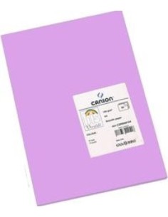 Paq 25 cartulinas 50x65 lila iris 185 gr