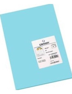 Paq 25 cartulinas 50x65 azul turquesa iris 185 gr