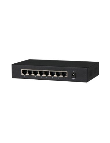 PFS3008-8GT switch No administrado L2 Gigabit Ethernet (10/100/1000) Negro