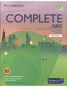 COMPLETE FIRST WORKBOOK WITHOUT ANSWERS WITH AUDIO