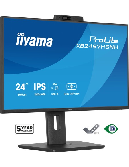 ProLite XB2497HSNH-B1 24IN IPS LCD 4MS 1920X1080 350CD/M2 HDMI/DP/USB 2 pantalla para PC 60,5 cm (23.8") 1920 x 1080 Pixeles Ful