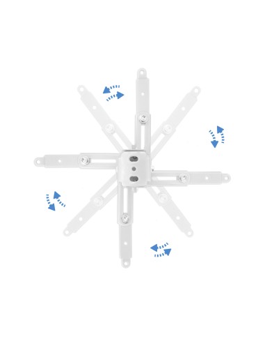 PJ2012T-W montaje para projector Techo Blanco