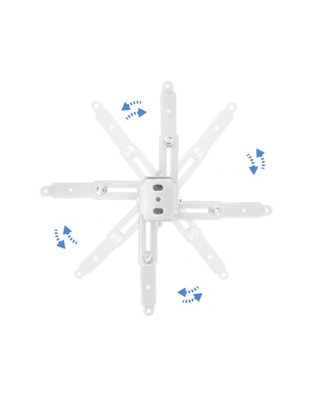 PJ2012T-W montaje para projector Techo Blanco
