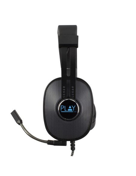 Play PL3321 Auriculares Alámbrico Diadema Juego Negro