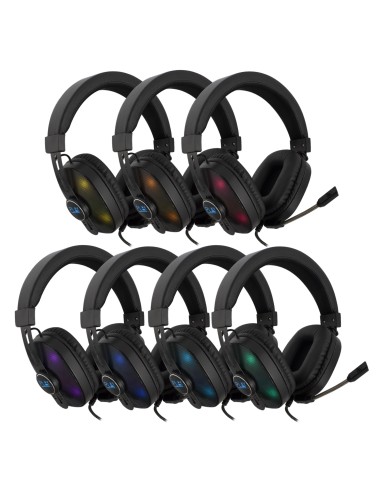 Play PL3321 Auriculares Alámbrico Diadema Juego Negro