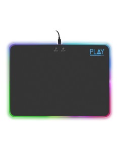 PL3341 alfombrilla para ratón Alfombrilla de ratón para juegos Negro